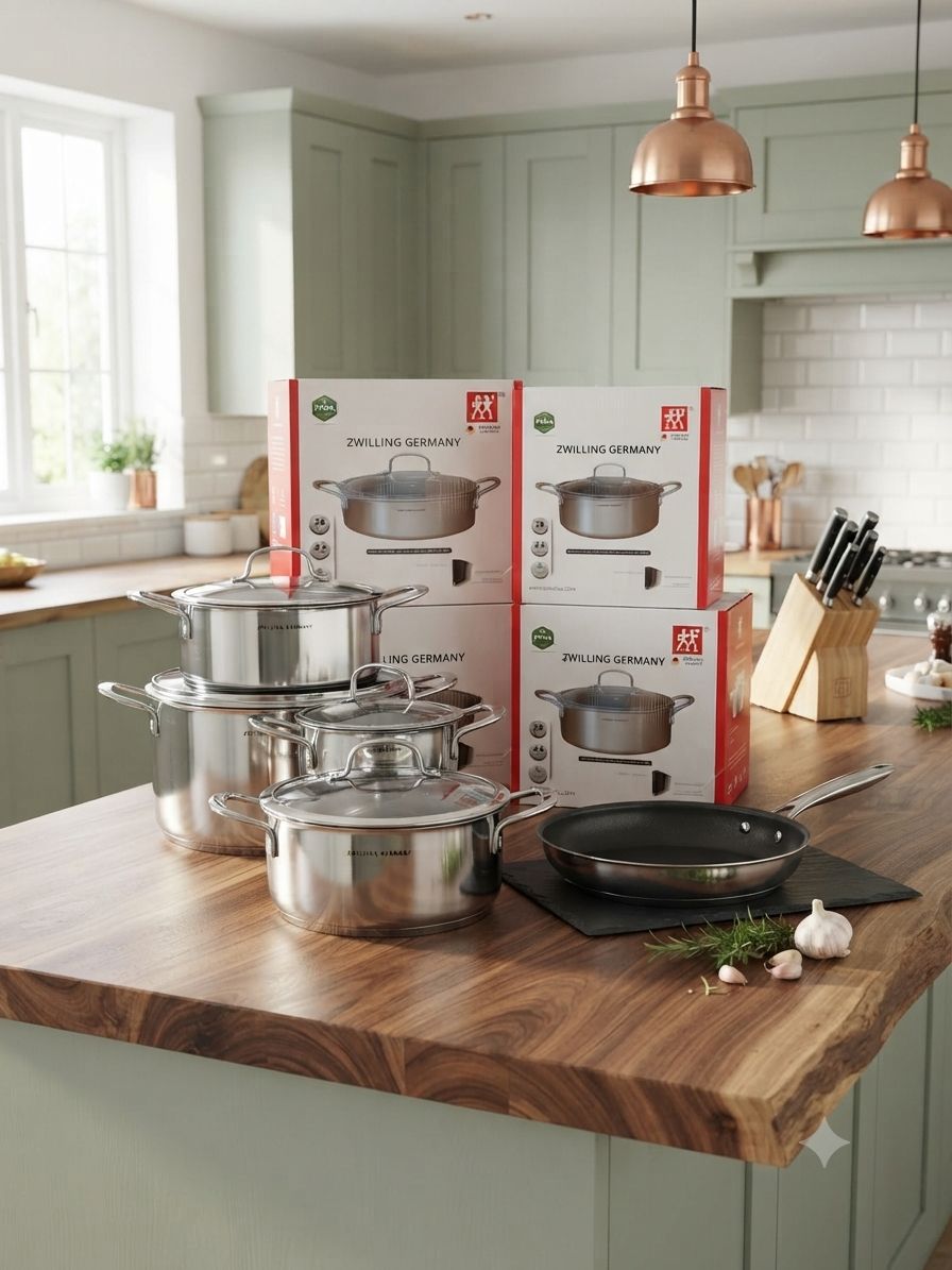 قابلمه و تابه های استیل لیزری زولینگ آلمان ZWILLING  GERMANY